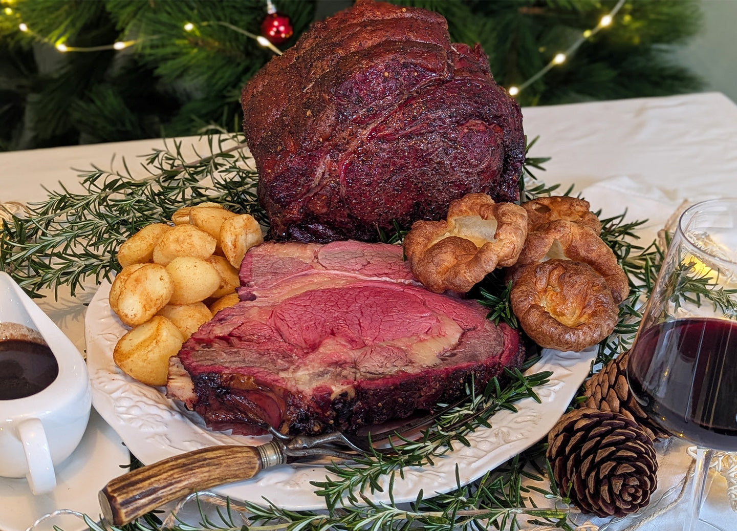 Dry Brined Fore Rib of Beef