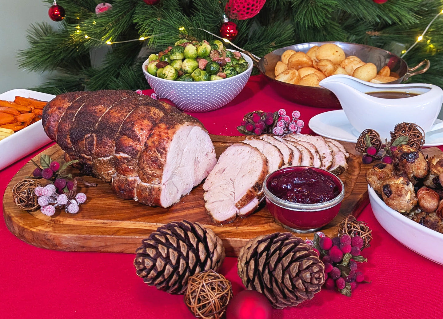 Smoked Rolled Turkey Crown