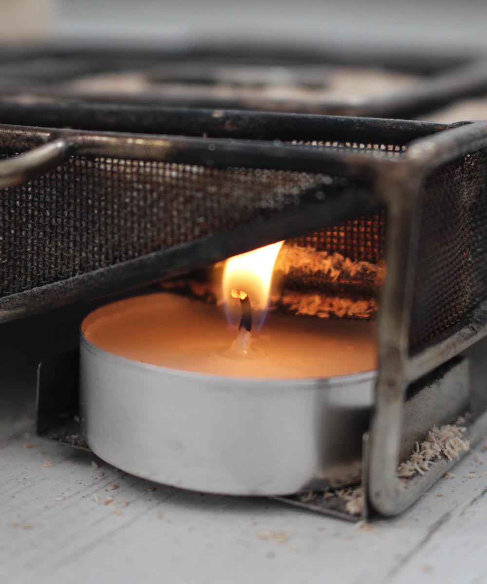 ProQ Cold Smoker Tea Light & Wood Dust